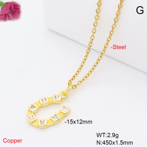 F6N409652vail-L017  Fashion Copper Necklace