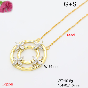 F6N409664vbmb-L017  Fashion Copper Necklace