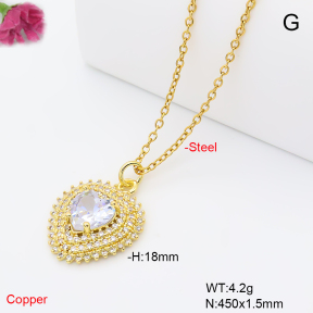 F6N409668aajl-L017  Fashion Copper Necklace