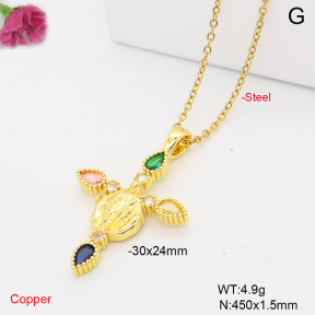 F6N409736aajl-L002  Fashion Copper Necklace