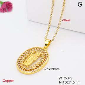 F6N409740avja-L002  Fashion Copper Necklace