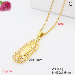 F6N409741vail-L002  Fashion Copper Necklace