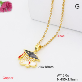 F6N409752vail-L002  Fashion Copper Necklace