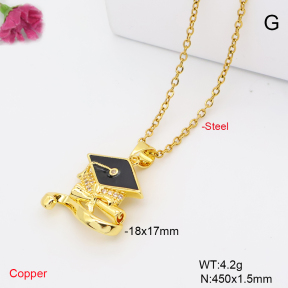 F6N409753vail-L002  Fashion Copper Necklace
