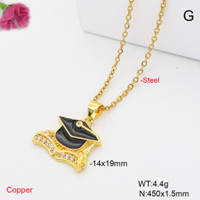 F6N409754vail-L002  Fashion Copper Necklace