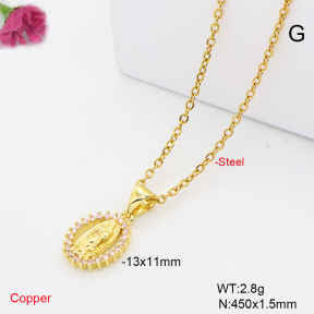 F6N409761vail-L002  Fashion Copper Necklace