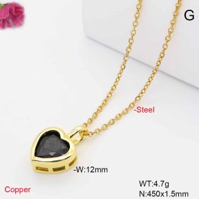 F6N409799vail-L017  Fashion Copper Necklace