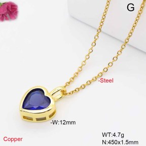 F6N409800vail-L017  Fashion Copper Necklace