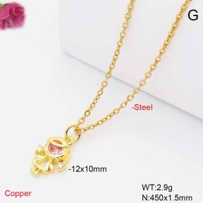 F6N409808vaia-L017  Fashion Copper Necklace