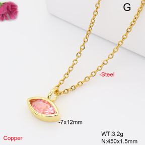 F6N409830aahl-L017  Fashion Copper Necklace