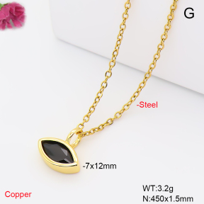 F6N409831aahl-L017  Fashion Copper Necklace
