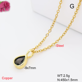 F6N409835aahl-L017  Fashion Copper Necklace