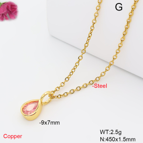 F6N409836aahl-L017  Fashion Copper Necklace