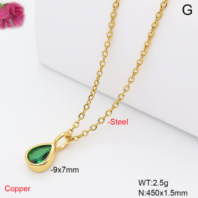 F6N409839aahl-L017  Fashion Copper Necklace