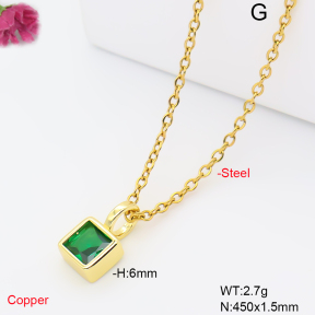 F6N409842aahl-L017  Fashion Copper Necklace