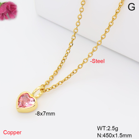 F6N409848aahl-L017  Fashion Copper Necklace