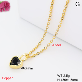 F6N409850aahl-L017  Fashion Copper Necklace