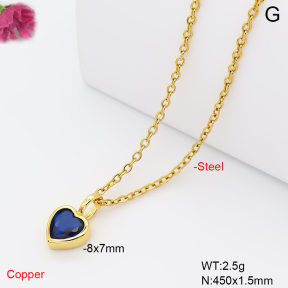 F6N409852aahl-L017  Fashion Copper Necklace