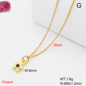 F6N409856aahl-L017  Fashion Copper Necklace
