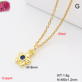 F6N409860aahl-L017  Fashion Copper Necklace