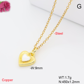 F6N409861vaia-L017  Fashion Copper Necklace