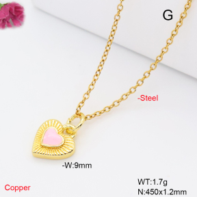 F6N409865vaia-L017  Fashion Copper Necklace