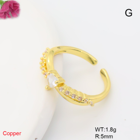 F6R402185baka-L017  Fashion Copper Ring