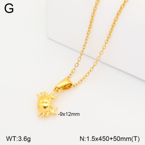 2N2009200bbov-769  Stainless Steel Necklace