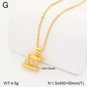 2N2009202bbov-769  Stainless Steel Necklace