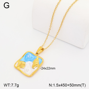 2N3003467vbpb-769  Stainless Steel Necklace