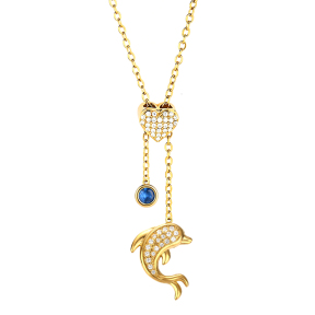 6N4004816vhhl-691  Chain length:48+5cm  Stainless Steel Necklace  NA0003G