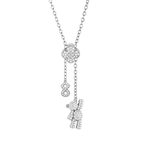 6N4004817bhbo-691  Chain length:48+5cm  Stainless Steel Necklace  NA0004