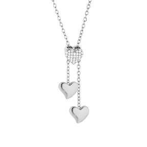6N4004825bbov-691  Chain length:48+5cm  Stainless Steel Necklace  NA0008