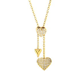 6N4004830bhil-691  Chain length:48+5cm  Stainless Steel Necklace  NA0010G