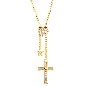 6N4004832bhjl-691  Chain length:48+5cm  Stainless Steel Necklace  NA0011G
