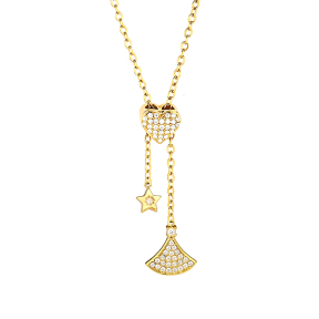 6N4004834bhil-691  Chain length:48+5cm  Stainless Steel Necklace  NA0012G