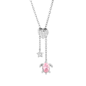 6N4004839bboo-691  Chain length:48+5cm  Stainless Steel Necklace  NA0015