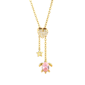 6N4004840bhia-691  Chain length:48+5cm  Stainless Steel Necklace  NA0015G