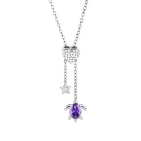 6N4004841bboo-691  Chain length:48+5cm  Stainless Steel Necklace  NA0016