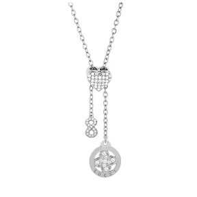 6N4004843vbpb-691  Chain length:48+5cm  Stainless Steel Necklace  NA0017