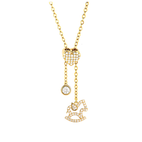 6N4004848vhhl-691  Chain length:48+5cm  Stainless Steel Necklace  NA0019G