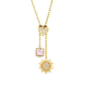 6N4004856ahjb-691  Chain length:48+5cm  Stainless Steel Necklace  NA0023G