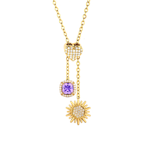 6N4004858ahjb-691  Chain length:48+5cm  Stainless Steel Necklace  NA0024G