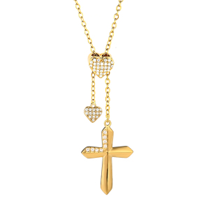 6N4004872bhio-691  Chain length:48+5cm  Stainless Steel Necklace  NA0031G