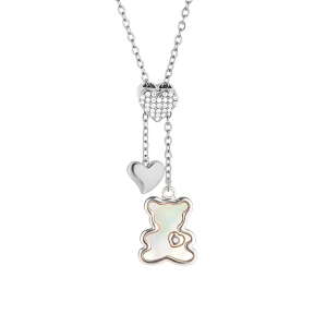 6N4004875bvpl-691  Chain length:48+5cm  Stainless Steel Necklace  NA0033