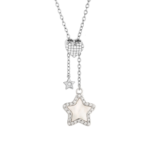 6N4004877bbpm-691  Chain length:48+5cm  Stainless Steel Necklace  NA0034