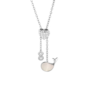 6N4004881vbpb-691  Chain length:48+5cm  Stainless Steel Necklace  NA0036