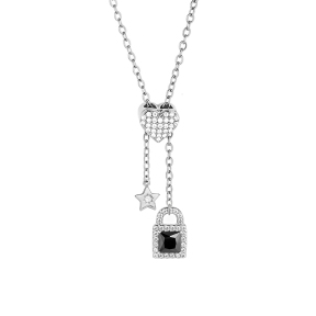 6N4004889bbpm-691  Chain length:48+5cm  Stainless Steel Necklace  NA0040