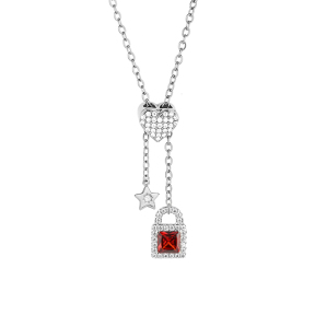 6N4004891bbpm-691  Chain length:48+5cm  Stainless Steel Necklace  NA0041