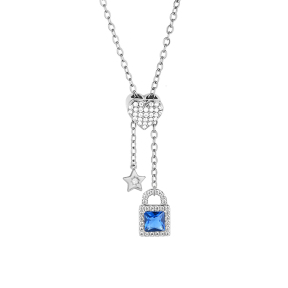 6N4004895bbpm-691  Chain length:48+5cm  Stainless Steel Necklace  NA0043